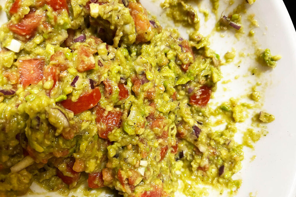 Avokádo Guacamole